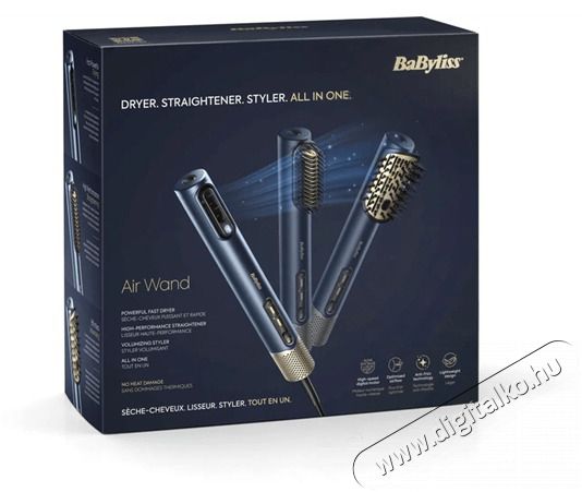 Babyliss AS6550CE Air Wand 3in1 k&eacute;k hajform&aacute;z&oacute; Sz&eacute;ps&eacute;g&aacute;pol&aacute;s / Eg&eacute;szs&eacute;g - Haj&aacute;pol&aacute;s - T&ouml;bbfunkci&oacute;s hajform&aacute;z&oacute; - 502115