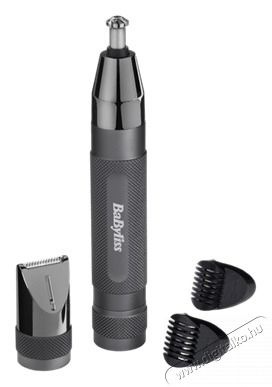 Babyliss E111E Super X-Metal Series fekete orr- &eacute;s f&uuml;lszőrzetny&iacute;r&oacute; szem&ouml;ld&ouml;k trimmerrel Sz&eacute;ps&eacute;g&aacute;pol&aacute;s / Eg&eacute;szs&eacute;g - Szőrtelen&iacute;tő / borotva - Arc- &eacute;s testszőrzet v&aacute;g&oacute;, form&aacute;z&oacute; - 501790