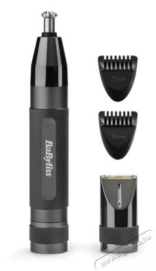 Babyliss E111E Super X-Metal Series fekete orr- &eacute;s f&uuml;lszőrzetny&iacute;r&oacute; szem&ouml;ld&ouml;k trimmerrel Sz&eacute;ps&eacute;g&aacute;pol&aacute;s / Eg&eacute;szs&eacute;g - Szőrtelen&iacute;tő / borotva - Arc- &eacute;s testszőrzet v&aacute;g&oacute;, form&aacute;z&oacute; - 501790