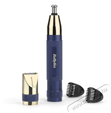 Babyliss E112E Super X-Metal Series k&eacute;k orr- &eacute;s f&uuml;lszőrzetny&iacute;r&oacute; szem&ouml;ld&ouml;k trimmerrel Sz&eacute;ps&eacute;g&aacute;pol&aacute;s / Eg&eacute;szs&eacute;g - Szőrtelen&iacute;tő / borotva - Arc- &eacute;s testszőrzet v&aacute;g&oacute;, form&aacute;z&oacute; - 501792