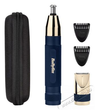 Babyliss E112E Super X-Metal Series k&eacute;k orr- &eacute;s f&uuml;lszőrzetny&iacute;r&oacute; szem&ouml;ld&ouml;k trimmerrel Sz&eacute;ps&eacute;g&aacute;pol&aacute;s / Eg&eacute;szs&eacute;g - Szőrtelen&iacute;tő / borotva - Arc- &eacute;s testszőrzet v&aacute;g&oacute;, form&aacute;z&oacute; - 501792