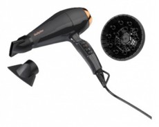 Babyliss 6719DE Air Pro Ionos fekete-s&ouml;t&eacute;tarany hajsz&aacute;r&iacute;t&oacute; Sz&eacute;ps&eacute;g&aacute;pol&aacute;s / Eg&eacute;szs&eacute;g - Haj&aacute;pol&aacute;s - Hajsz&aacute;r&iacute;t&oacute; - 502321
