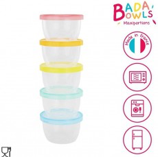 BADABULLE MAXI FUN COLORS 250 ml, 5 db Konyhai term&eacute;kek - Ed&eacute;ny - &Eacute;telt&aacute;rol&oacute; - 529268