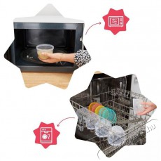 BADABULLE Maxi Fun Colors 250 ml, 12 db Konyhai term&eacute;kek - Ed&eacute;ny - Ed&eacute;ny k&eacute;szlet - 526948