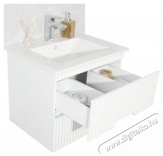 Badenmob 19632 seria 009 Als&oacute; b&uacute;tor szett mosogat&oacute;val, 70cm, f&uuml;ggesztett, fi&oacute;kokkal, feh&eacute;r H&aacute;ztart&aacute;s / Otthon / K&uuml;lt&eacute;r - Egy&eacute;b h&aacute;ztart&aacute;si term&eacute;k - 536067