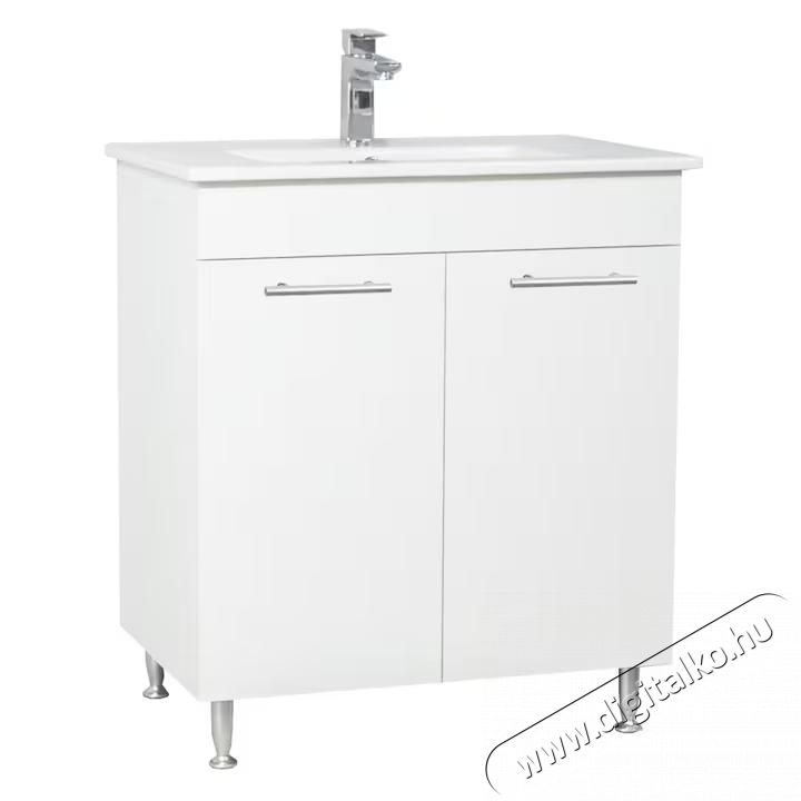 Badenmob 067 sorozat&uacute; talp &eacute;s mosd&oacute; b&uacute;tor szett, 70x47x80cm, feh&eacute;r H&aacute;ztart&aacute;s / Otthon / K&uuml;lt&eacute;r - F&uuml;rdőszoba / wc - Kieg&eacute;sz&iacute;tő - 536076