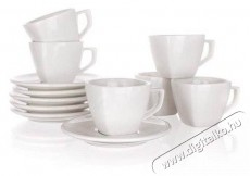 BANKET ALBA A02886&eacute;s cs&eacute;szek&eacute;szlet cs&eacute;szealjjal, 6 db, 250ml Konyhai term&eacute;kek - K&aacute;v&eacute;főző / k&aacute;v&eacute;&ouml;rlő / kieg&eacute;sz&iacute;tő - K&aacute;v&eacute;s poh&aacute;r / cs&eacute;sze - 503657