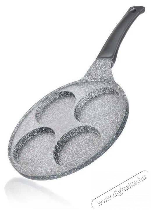 BANQUET GRANITE Grey Tarkedlis&uuml;tő, 4 lyuk&uacute;, 26 cm Konyhai term&eacute;kek - Ed&eacute;ny - Serpenyő - 504686