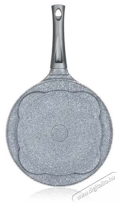BANQUET GRANITE Grey Tarkedlis&uuml;tő, 4 lyuk&uacute;, 26 cm Konyhai term&eacute;kek - Ed&eacute;ny - Serpenyő - 504686
