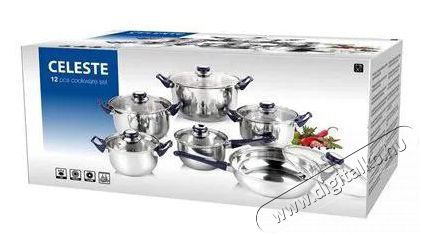 BANQUET Rozsdamentes ac&eacute;l k&eacute;szlet CELESTE 12 db Konyhai term&eacute;kek - Konyhai eszk&ouml;z - K&eacute;szlet / szett - 504699