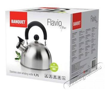 BANQUET FLAVIO NEW 1,7 l rozsdamentes ac&eacute;l v&iacute;zforral&oacute; Konyhai term&eacute;kek - V&iacute;zforral&oacute; / teafőző - 503659