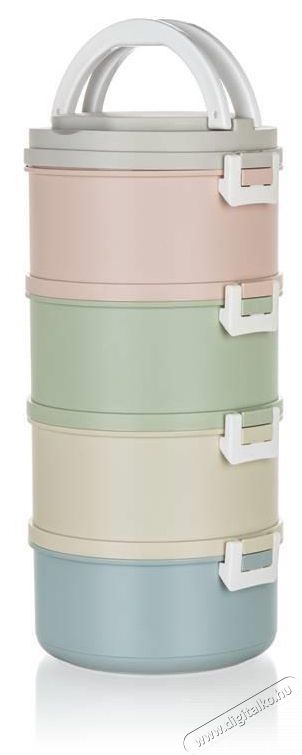 BANQUET AVANZA műanyag &eacute;telhordoz&oacute;, 4 r&eacute;szes, 2,8 l, t&ouml;bbsz&iacute;nű Konyhai term&eacute;kek - Ed&eacute;ny - Egy&eacute;b ed&eacute;ny - 523962