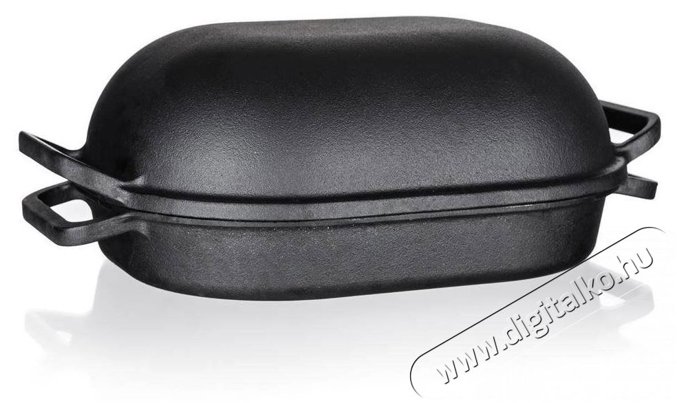 BANQUET &Ouml;nt&ouml;ttvas s&uuml;tőed&eacute;ny EXCELLENT 39 x 26 x 14 cm, 3 + 4 l, ov&aacute;lis, fedővel, fekete Konyhai term&eacute;kek - Ed&eacute;ny - S&uuml;tőed&eacute;ny / j&eacute;nai t&aacute;l - 523965