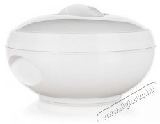 BANQUET Thermo ed&eacute;ny fedővel AVANZA 0,6 L feh&eacute;r Konyhai term&eacute;kek - Ed&eacute;ny - &Eacute;telt&aacute;rol&oacute; - 523971