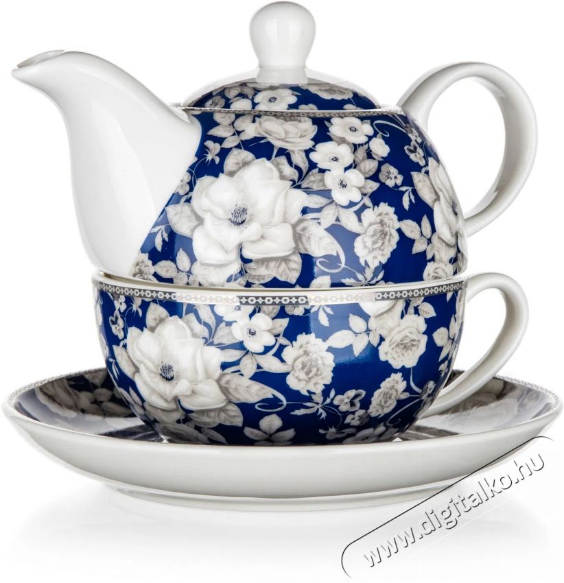 BANQUET te&aacute;sk&eacute;szlet FLOWER 400 + 220 ml te&aacute;sk&eacute;szlet Konyhai term&eacute;kek - V&iacute;zforral&oacute; / teafőző - 524291