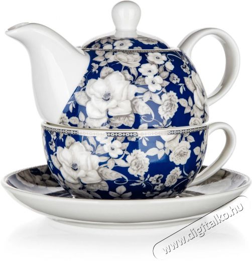 BANQUET te&aacute;sk&eacute;szlet FLOWER 400 + 220 ml te&aacute;sk&eacute;szlet Konyhai term&eacute;kek - V&iacute;zforral&oacute; / teafőző - 524291