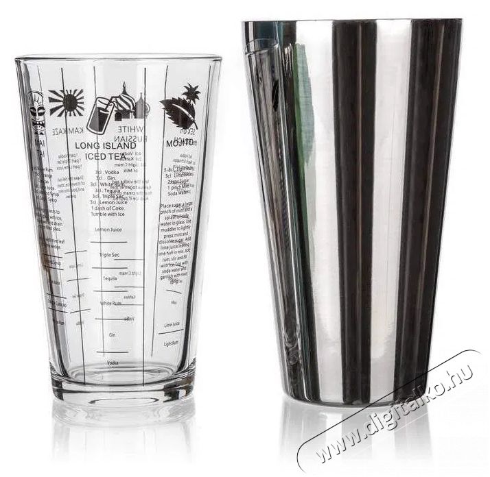 BANQUET Rozsdamentes ac&eacute;l kokt&eacute;l shaker AKCENT 450 ml Konyhai term&eacute;kek - Konyhai eszk&ouml;z - Egy&eacute;b konyhai eszk&ouml;z - 524287