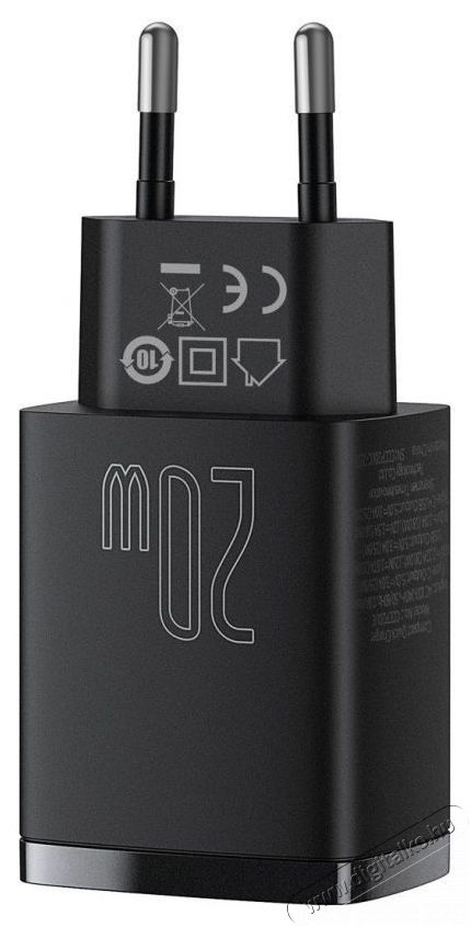 Baseus CCXJ-B01 Compact h&aacute;l&oacute;zati t&ouml;ltő USB Type-C / USB-A 20W 3A QC3.0 - Fekete Akkuk &eacute;s t&ouml;ltők - Li-ion akkumul&aacute;tor &eacute;s t&ouml;ltő (gy&aacute;ri) - T&ouml;ltő / h&aacute;l&oacute;zati adapter - 408659