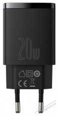 Baseus CCXJ-B01 Compact h&aacute;l&oacute;zati t&ouml;ltő USB Type-C / USB-A 20W 3A QC3.0 - Fekete Akkuk &eacute;s t&ouml;ltők - Li-ion akkumul&aacute;tor &eacute;s t&ouml;ltő (gy&aacute;ri) - T&ouml;ltő / h&aacute;l&oacute;zati adapter - 408659