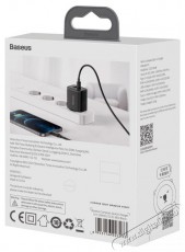 Baseus CCXJ-B01 Compact h&aacute;l&oacute;zati t&ouml;ltő USB Type-C / USB-A 20W 3A QC3.0 - Fekete Akkuk &eacute;s t&ouml;ltők - Li-ion akkumul&aacute;tor &eacute;s t&ouml;ltő (gy&aacute;ri) - T&ouml;ltő / h&aacute;l&oacute;zati adapter - 408659