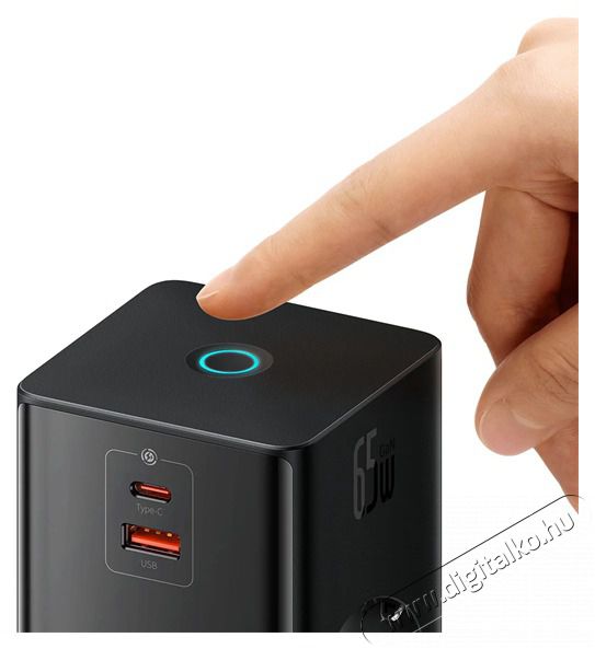 Baseus PSLR000301 PowerCombo 65W fekete h&aacute;l&oacute;zati t&ouml;ltő &eacute;s eloszt&oacute; Tv kieg&eacute;sz&iacute;tők - K&aacute;bel / csatlakoz&oacute; - Csatlakoz&oacute; / eloszt&oacute; / &aacute;talak&iacute;t&oacute; - 507869