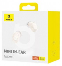 Baseus Bowie WM02 True Wireless Bluetooth feh&eacute;r f&uuml;lhallgat&oacute; Audio-Video / Hifi / Multim&eacute;dia - F&uuml;l &eacute;s Fejhallgat&oacute;k - F&uuml;lhallgat&oacute; - 515030