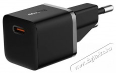 Baseus CCGN050101 GaN5 20W USB/USB C fekete t&ouml;ltő Mobil / Kommunik&aacute;ci&oacute; / Smart - Mobiltelefon kieg&eacute;sz&iacute;tő / tok - H&aacute;l&oacute;zati-, aut&oacute;s t&ouml;ltő - 515843
