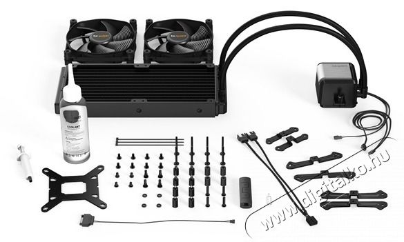 BE QUIET ! SILENT LOOP 2 240mm 2x120mm v&iacute;zhűt&eacute;ses processzor hűtő Iroda &eacute;s sz&aacute;m&iacute;t&aacute;stechnika - Sz&aacute;m&iacute;t&oacute;g&eacute;p tartoz&eacute;k - Processzor - 463054