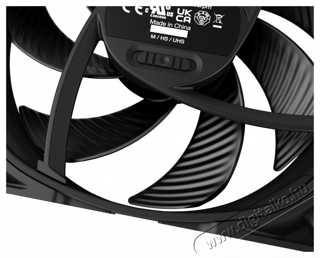 BE QUIET ! SILENT WINGS PRO 4 120mm PWM fekete ventil&aacute;tor Iroda &eacute;s sz&aacute;m&iacute;t&aacute;stechnika - Sz&aacute;m&iacute;t&oacute;g&eacute;p tartoz&eacute;k - Ventil&aacute;tor - 462671