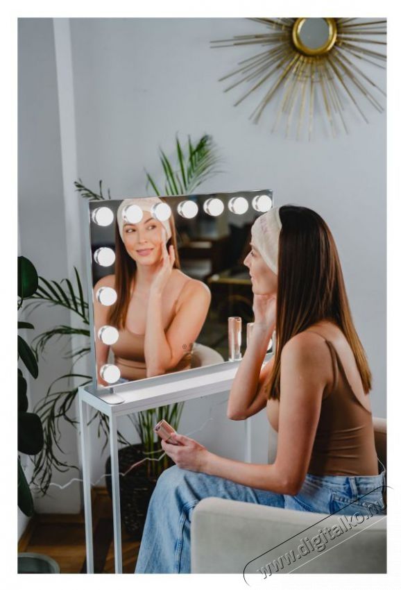 Beautifly Visage LED Vanity Sz&eacute;ps&eacute;g&aacute;pol&aacute;s / Eg&eacute;szs&eacute;g - T&uuml;k&ouml;r - 511739