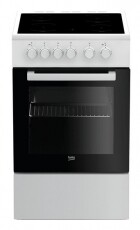 Beko FSM57000GW elektromos tűzhely Konyhai termékek - Sütő-főzőlap, tűzhely (szabadonálló) - Elektromos tűzhely (szabadonálló) - 345487