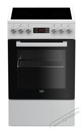 Beko FSM57300GW Elektromos tűzhely Konyhai term&eacute;kek - S&uuml;tő-főzőlap, tűzhely (szabadon&aacute;ll&oacute;) - Elektromos tűzhely (szabadon&aacute;ll&oacute;) - 362636