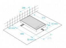 Beko HDCC32200X elektromos főzőlap Konyhai term&eacute;kek - S&uuml;tő-főzőlap, tűzhely (be&eacute;p&iacute;thető) - Elektromos főzőlap (be&eacute;p&iacute;thető) - 303233