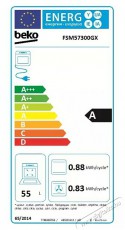 Beko FSM-57300 GX Ker&aacute;mialapos tűzhely Konyhai term&eacute;kek - S&uuml;tő-főzőlap, tűzhely (szabadon&aacute;ll&oacute;) - Elektromos tűzhely (szabadon&aacute;ll&oacute;) - 373470