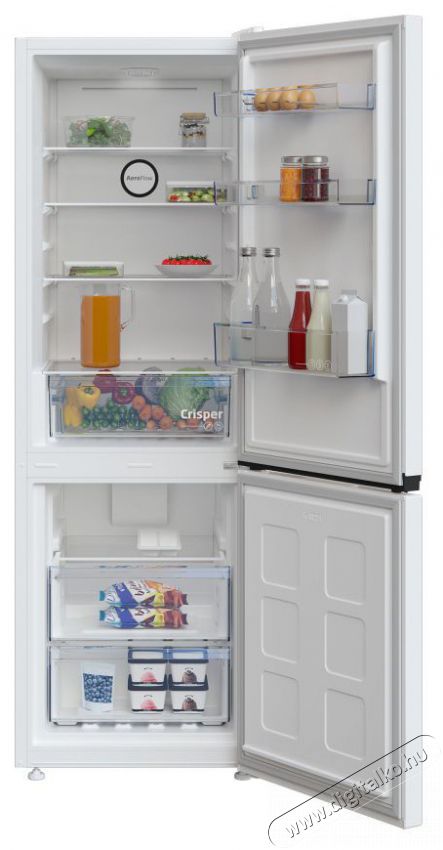 Beko B1RCNA344W alulfagyaszt&oacute;s No Frost hűtő Konyhai term&eacute;kek - Hűtő, fagyaszt&oacute; (szabadon&aacute;ll&oacute;) - Alulfagyaszt&oacute;s kombin&aacute;lt hűtő - 499667