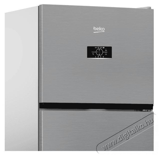 Beko B3RDNE504HXB fel&uuml;lfagyaszt&oacute;s hűtő Konyhai term&eacute;kek - Hűtő, fagyaszt&oacute; (szabadon&aacute;ll&oacute;) - Fel&uuml;lfagyaszt&oacute;s kombin&aacute;lt hűtő - 499678