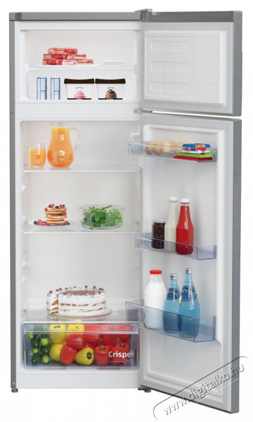 Beko RDSA240K40SN fel&uuml;lfagyaszt&oacute;s hűtő Konyhai term&eacute;kek - Hűtő, fagyaszt&oacute; (szabadon&aacute;ll&oacute;) - Fel&uuml;lfagyaszt&oacute;s kombin&aacute;lt hűtő - 499665