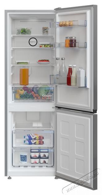 Beko B1RCNA344S alulfagyaszt&oacute;s hűtő Konyhai term&eacute;kek - Hűtő, fagyaszt&oacute; (szabadon&aacute;ll&oacute;) - Alulfagyaszt&oacute;s kombin&aacute;lt hűtő - 499819