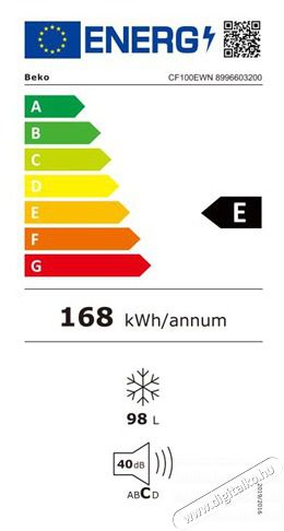 Beko CF100EWN FAGYASZT&Oacute;L&Aacute;DA 100L Konyhai term&eacute;kek - Hűtő, fagyaszt&oacute; (szabadon&aacute;ll&oacute;) - Fagyaszt&oacute;l&aacute;da - 502798