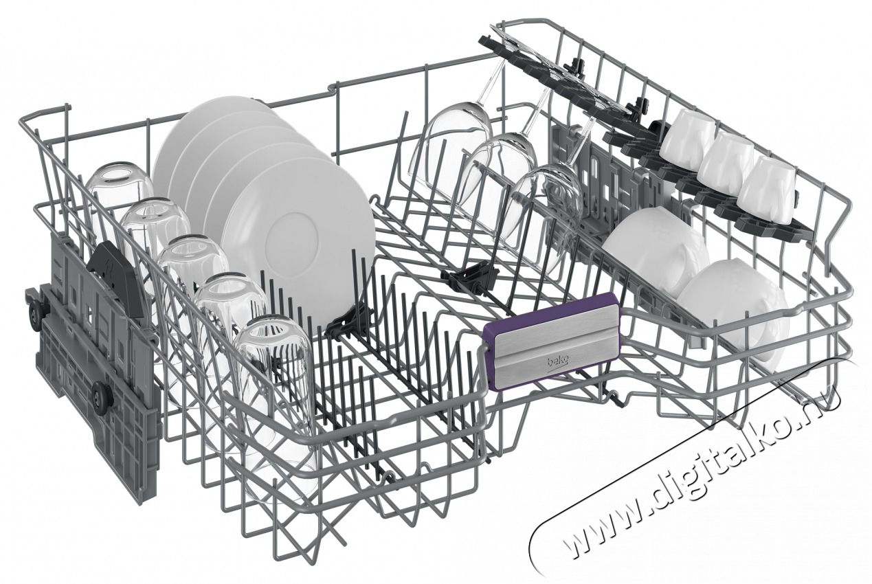 Beko BDFN26560XC mosogat&oacute;g&eacute;p Konyhai term&eacute;kek - Mosogat&oacute;g&eacute;p - Norm&aacute;l (60cm) szabadon&aacute;ll&oacute; mosogat&oacute;g&eacute;p - 503135