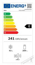 Beko B1RCNA344W alulfagyaszt&oacute;s No Frost hűtő Konyhai term&eacute;kek - Hűtő, fagyaszt&oacute; (szabadon&aacute;ll&oacute;) - Alulfagyaszt&oacute;s kombin&aacute;lt hűtő - 499667