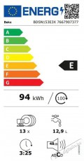 Beko BDSN153E3X be&eacute;p&iacute;thető mosogat&oacute;g&eacute;p Konyhai term&eacute;kek - Mosogat&oacute;g&eacute;p - Norm&aacute;l (60cm) be&eacute;p&iacute;thető mosogat&oacute;g&eacute;p - 499762