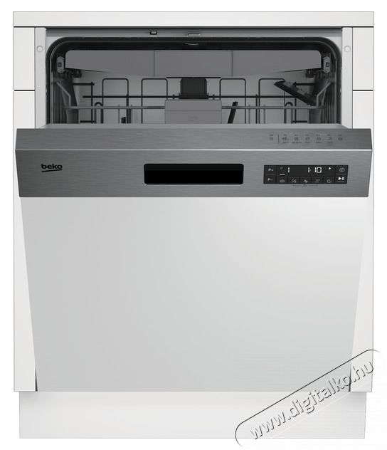 Beko BDSN28530X MOSOGAT&Oacute;G&Eacute;P BE&Eacute;P&Iacute;THETŐ Konyhai term&eacute;kek - Mosogat&oacute;g&eacute;p - Norm&aacute;l (60cm) be&eacute;p&iacute;thető mosogat&oacute;g&eacute;p - 505466