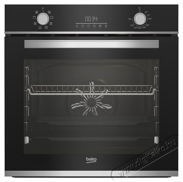 Beko BBIM13300XD inox, be&eacute;p&iacute;thető, s&uuml;tőt&eacute;r: 72L, l&eacute;gkever&eacute;s, s&uuml;tő Konyhai term&eacute;kek - S&uuml;tő-főzőlap, tűzhely (be&eacute;p&iacute;thető) - S&uuml;tő (be&eacute;p&iacute;thető) - 508605