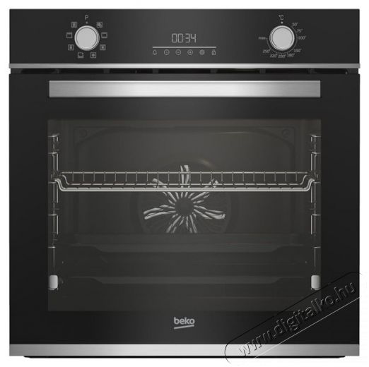 Beko BBIM13300XD inox, be&eacute;p&iacute;thető, s&uuml;tőt&eacute;r: 72L, l&eacute;gkever&eacute;s, s&uuml;tő Konyhai term&eacute;kek - S&uuml;tő-főzőlap, tűzhely (be&eacute;p&iacute;thető) - S&uuml;tő (be&eacute;p&iacute;thető) - 508605