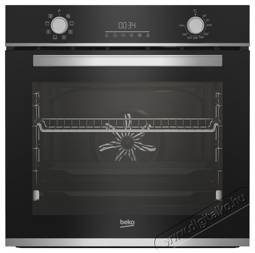 Beko BBIM13300XD inox, be&eacute;p&iacute;thető, s&uuml;tőt&eacute;r: 72L, l&eacute;gkever&eacute;s, s&uuml;tő Konyhai term&eacute;kek - S&uuml;tő-főzőlap, tűzhely (be&eacute;p&iacute;thető) - S&uuml;tő (be&eacute;p&iacute;thető) - 508605