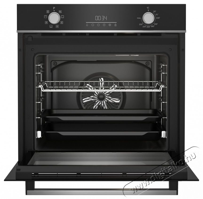 Beko BBIM13300XD inox, be&eacute;p&iacute;thető, s&uuml;tőt&eacute;r: 72L, l&eacute;gkever&eacute;s, s&uuml;tő Konyhai term&eacute;kek - S&uuml;tő-főzőlap, tűzhely (be&eacute;p&iacute;thető) - S&uuml;tő (be&eacute;p&iacute;thető) - 508605