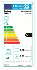 Beko BBIM13300XD inox, be&eacute;p&iacute;thető, s&uuml;tőt&eacute;r: 72L, l&eacute;gkever&eacute;s, s&uuml;tő Konyhai term&eacute;kek - S&uuml;tő-főzőlap, tűzhely (be&eacute;p&iacute;thető) - S&uuml;tő (be&eacute;p&iacute;thető) - 508605