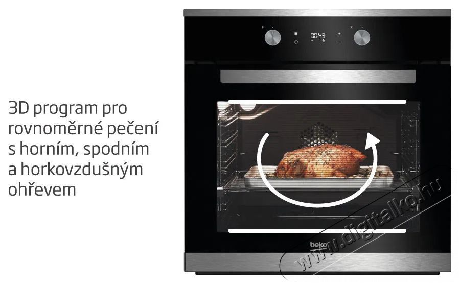 Beko BBIM13300X Konyhai term&eacute;kek - S&uuml;tő-főzőlap, tűzhely (be&eacute;p&iacute;thető) - S&uuml;tő (be&eacute;p&iacute;thető) - 505611