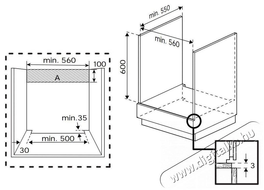 Beko Beyond BBIE123001XD Konyhai term&eacute;kek - S&uuml;tő-főzőlap, tűzhely (be&eacute;p&iacute;thető) - S&uuml;tő (be&eacute;p&iacute;thető) - 505609